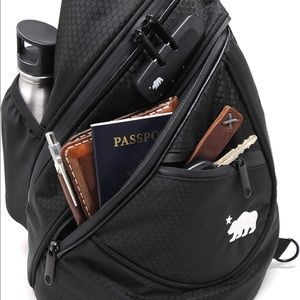 Smellproof locking backpack